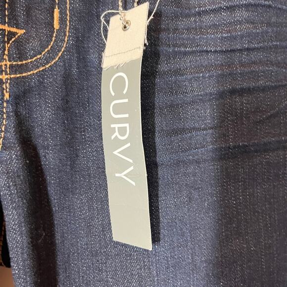 NWT J Brand Women's Bombshell Curvy Denim Jeans Dark Wash Straight Leg 27 - Picture 8 of 13